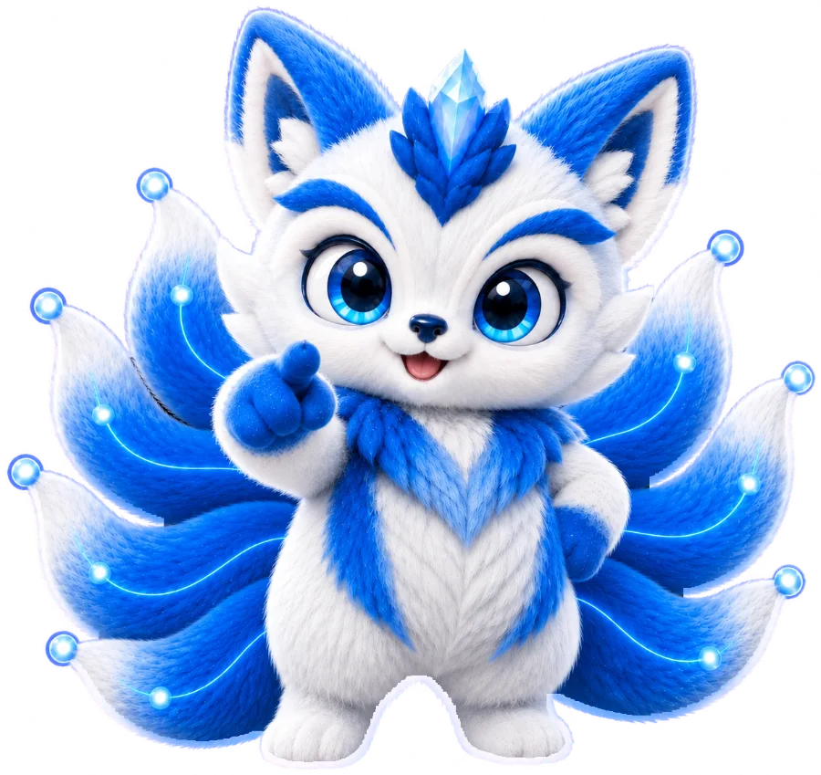 cami pointing at you, one paw on her hip